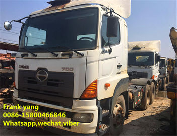 China 450 HP Hino Tractor Head , Diesel Second Hand Tractor Head No Oil Leak supplier