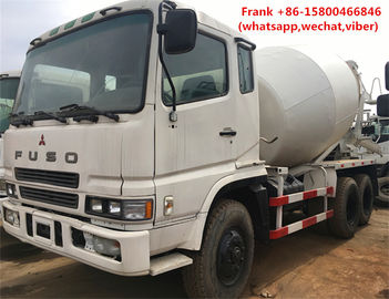 China Used Small Load Concrete Trucks , Mitsubishi Mixer Truck Powerful Engine supplier