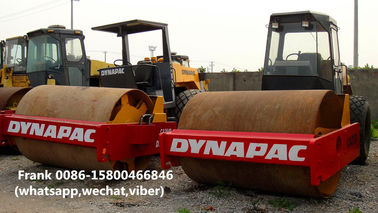 China 25.8 Kg / Cm Second Hand Road Roller Smooth Drum Type 5677 X 3500 X 3402 Mm supplier