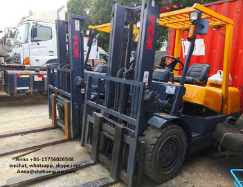 China Isuzu Diesel Engine Forklift Truck , TCM 3T Used Manual Forklift Truck supplier