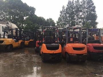 China 8FDN30 Manual Second Hand Diesel Forklifts 3m Lifting Height Side Shift supplier