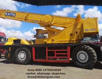 China KATO SS500 Used Rough Terrain Crane 8 Cylinders 5 Levels Transmission supplier