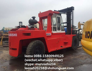China used cheap japan made 25ton mitsubishi forklift in good condition in shanghai china supplier