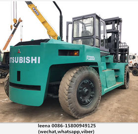 China Mitsubishi 30ton Used Diesel Powered Forklift 1500mm Fork Length supplier