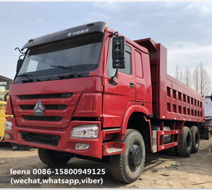 China Diesel Howo 375 Used Dump Trucks 25-30 Ton Capacity 16-20 Cbm Dump Box supplier