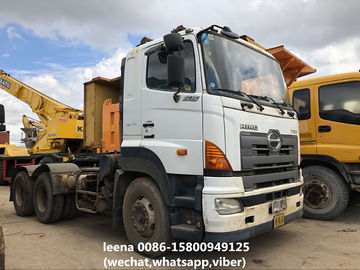 China 6X4 Type Used Tractor Head Hino 700 Series Prime Mover 450hp Horsepower supplier