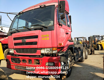 China Japanese Diesel Nissan Used Tractor Head Cwb 459 350hp Low Mileage With PTO supplier