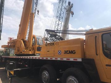China 2012 Model XCMG Used Cranes 50 Ton Qy50k-2 Mobile Hydraulic Crane With 5 Booms supplier