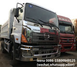 China Japan 6X4 Type Used Dump Trucks Hino 700 Series Tipper Truck 25-30 Ton Capacity company