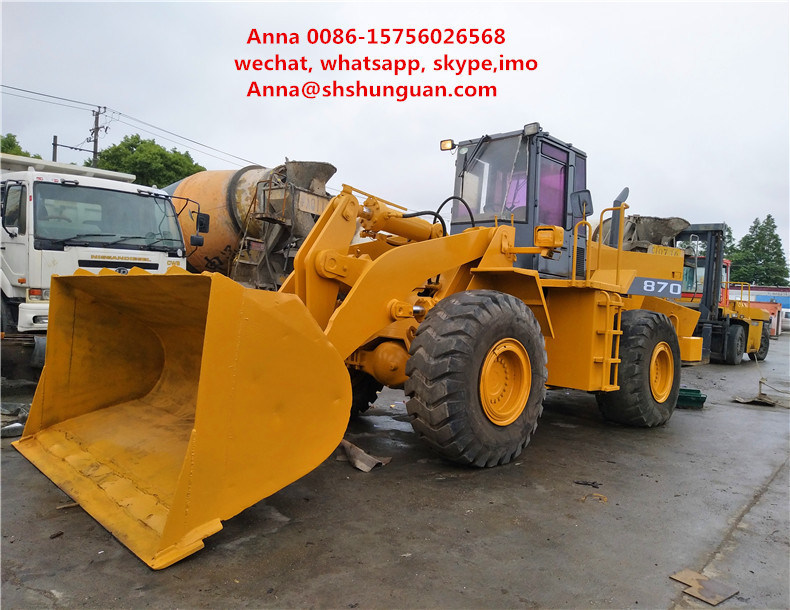 Original Parts Tcm 870 Wheel Loader , Used Front End Loaders Low