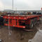 20 Ft Tri Axles Used Truck Trailers Single Drum Roller For Transportation supplier