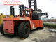 Flexible Used Container Handler , Reach Stacker Forklift Hydraulic Powered Steering Wheel supplier