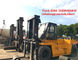 FD250 Used Diesel Forklift Truck , 25 Ton Used Tcm Forklift 2200 Mm Fork Length supplier