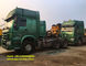 375 Hp Horse Power Used Tractor Head , Sinotruk Tractor Head No Oil Leak supplier