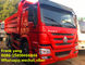 2 Axle Used Dump Trucks , 375 Hp Diesel Dump Truck With New Battery supplier
