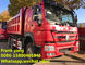 2 Axle Used Dump Trucks , 375 Hp Diesel Dump Truck With New Battery supplier