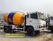 Used Small Load Concrete Trucks , Mitsubishi Mixer Truck Powerful Engine supplier