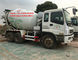 10PE1 Engine Used Concrete Mixer Trucks , Mobile Concrete Mixer Truck supplier