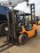 3 Mast Used Diesel Forklift Truck 7FD40 SGS Approved With Middle Cylinder supplier