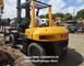 Yellow Tcm FD70Z8 Used Diesel Forklift Truck 7 Ton Rated Loading Capacity supplier