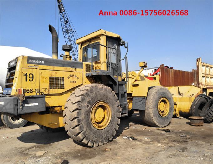 Heavy Equipment Tcm 860 Payloader Used Condition 3m3 Bucket Capacity