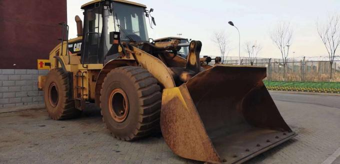 Safety Used Wheel Loaders 7645 * 3030 * 3200 Mm 127 KW / 2000 Rpm Rated Power