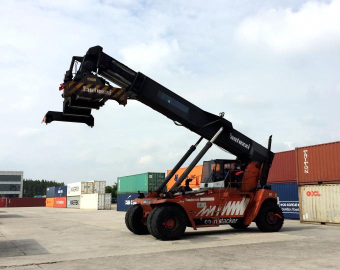 DCD450-12G Used Container Handler , Shipping Container Lift Truck