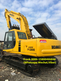 China Diesel Fuel Second Hand Excavator , Used Komatsu Pc200 6 Excavator supplier