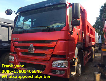 China No Oil Leak Second Hand Dumper Truck , Sinotruk Dump Truck Hydraulic Systems supplier