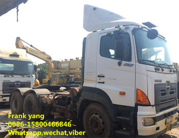 China Diesel Fuel Trailer Truck Head Manual Transmission Low Fuel Consumption supplier