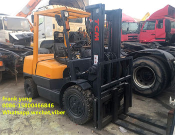 China second hand  TCM Forklift 3 Ton  , tcm used 3 ton diesel forklift for sale supplier