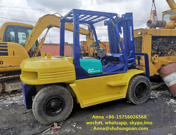 China 3t 5t Used Komatsu Forklift FD50 / Diesel Engine Forklift Japan Made supplier