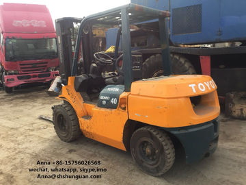 China High Mast Triple Container 4 Ton Forklift 6000 Mm Max Lifting Height supplier