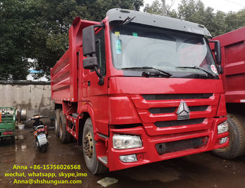 China 20 Cubic Meters Used Commercial Dump Trucks 375 Hp Horse Power CE Standard supplier