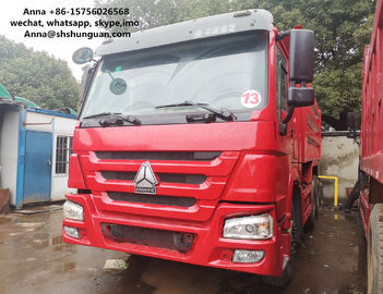 China HOWO 375 Euro 3 Used Dump Trucks 9000 * 2500 * 3500 Mm Easy Operation supplier