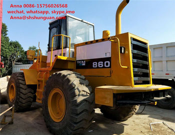 China Heavy Equipment Tcm 860 Payloader Used Condition 3m3 Bucket Capacity supplier
