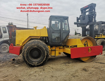 China Wheel 10 Ton Road Roller , Diesel Road Roller 0 - 8 Km / H Speed Range supplier