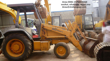 China Euro 3 Used Backhoe Loader , Case 580L Backhoe Loader SGS Approved supplier