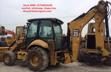 China 420E Used Backhoe Loader , Cat 420e Backhoe Loader 17000 Kg Operating Load supplier