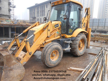 China JCB 3CX 4CX Used Backhoe Loader 1 M3 Bucket Capacity For Construction supplier