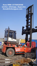 China Euro 3 Used Empty Container Handler Original Container Reach Stacker supplier