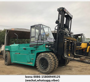 China Japanese Mitsubishi Second Hand Diesel Forklifts / 30ton Used Forklift Trucks supplier