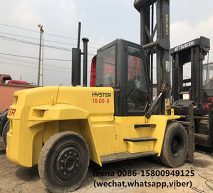 China Hyster H16.00XM-6 Used Diesel Forklift Truck For Port Lifting Containers supplier