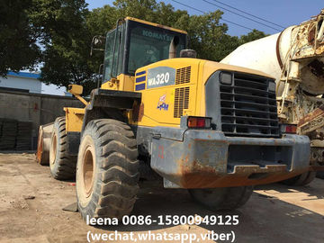 China Komatsu Used Wheel Loaders Wa320-5 Front Payloader 3cbm Bucket Wheel Loaders supplier