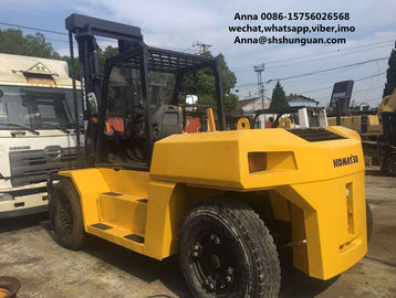 China komatsu used 15ton fd150 diesel forklift , industrial 15t forklift supplier