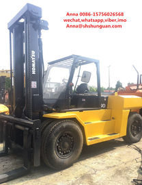 China Japan second hand Komatsu 15ton forklift , FD150E-7 15t capacity forklift for sale supplier