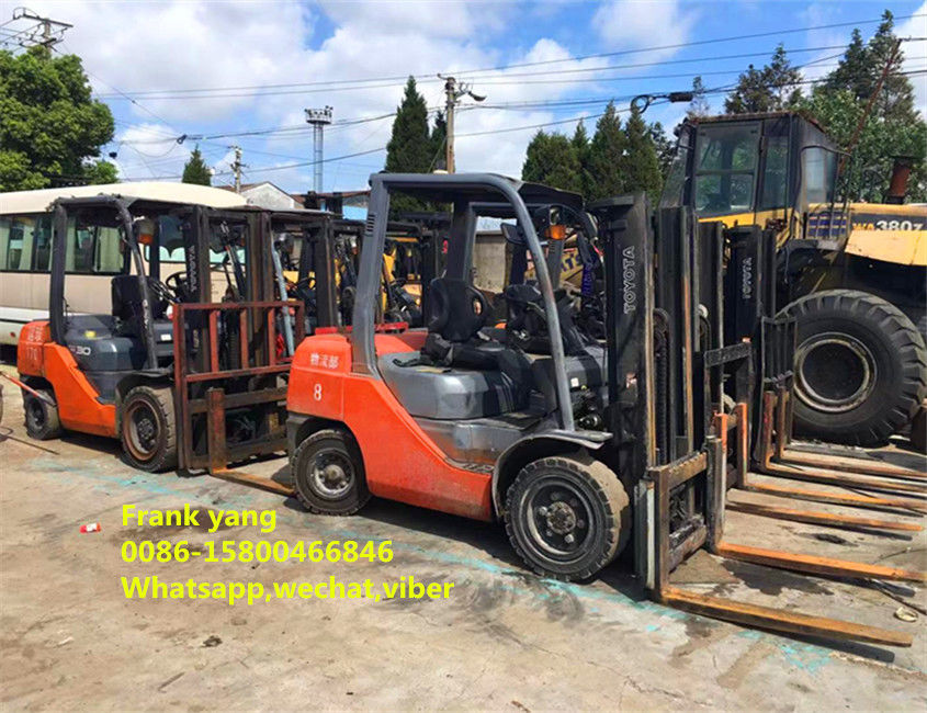 8fd30 Second Hand Toyota Forklift 3 Ton 3000 Kg Rated Loading Capacity