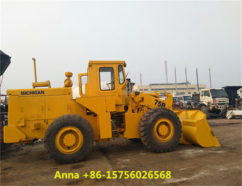 4 Speed Manual Used Wheel Loaders , Japanese TCM 75B Wheel Loader supplier