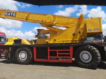49 Km / H Max Speed Used Cranes 2.3 Cbm Bucket Capacity Mitsubishi Engine supplier