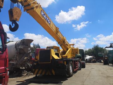 49 Km / H Max Speed Used Cranes 2.3 Cbm Bucket Capacity Mitsubishi Engine supplier